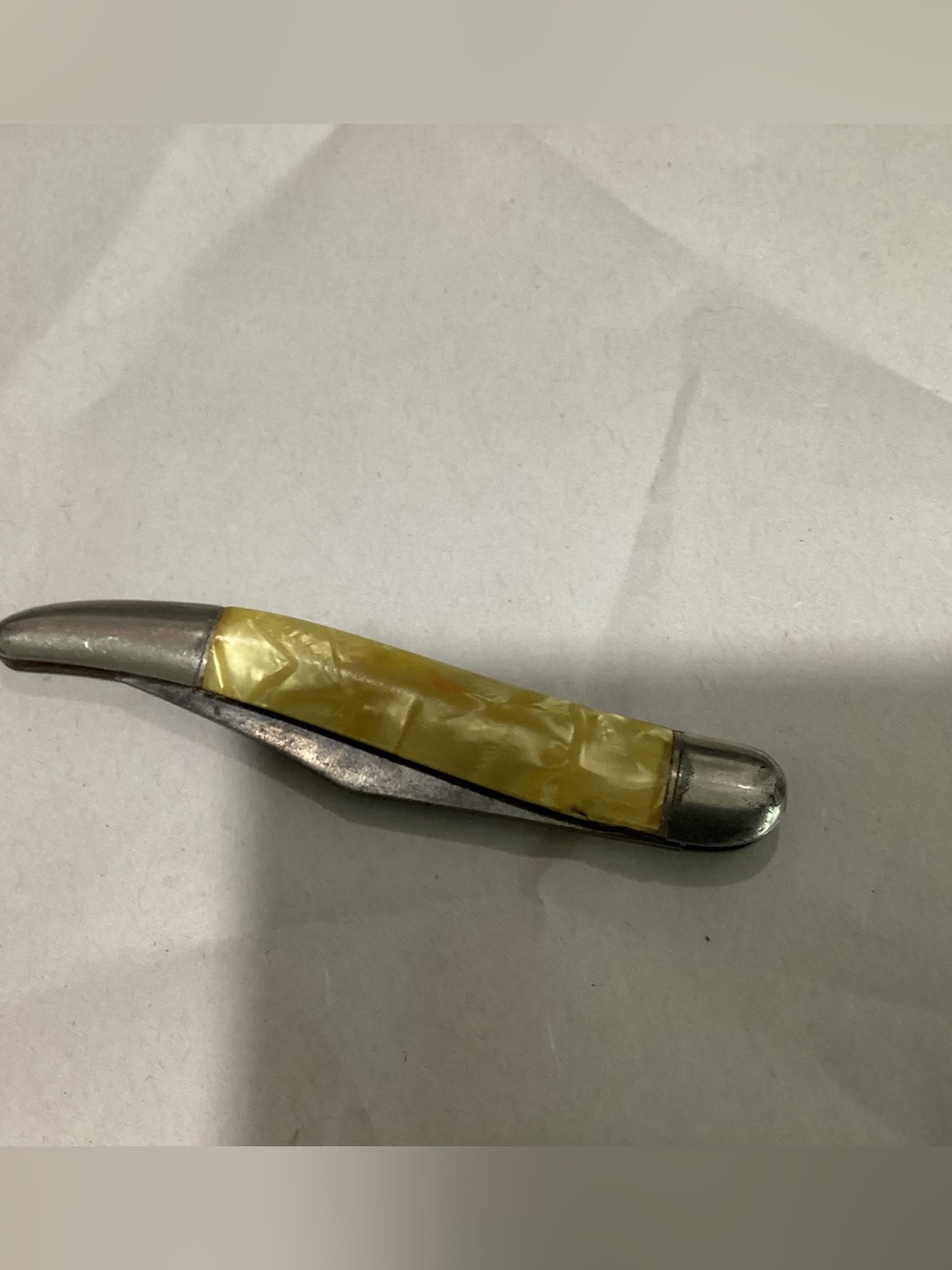 Vtg. Hammer Brand made in USA folding knife. Pre-owned.